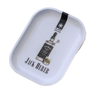 PLANT OF LIFE - Plateau à rouler métallique Jack Herer - 2 formats