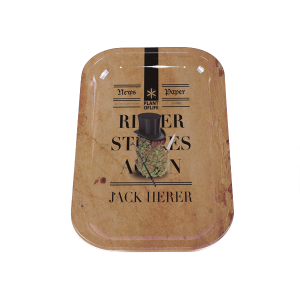 PLANT OF LIFE - Plateau à rouler métallique Jack Herer 2 - 2 formats