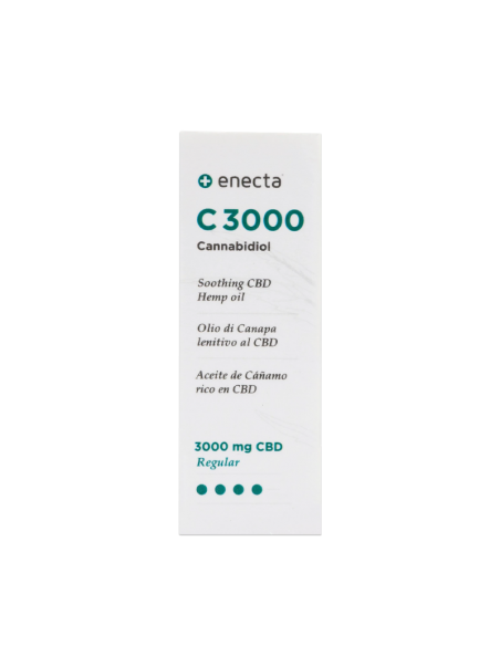 ENECTA Huile C 3000 – 3000 mg CBD – 30 ml Usage Externe