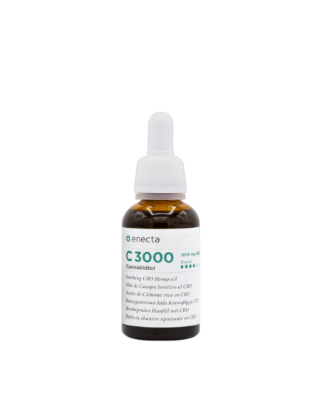 ENECTA Huile C 3000 – 3000 mg CBD – 30 ml Usage Externe