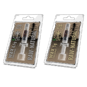 PLANT OF LIFE - Wax Naturel / Raw Natural - 66% CBD - 0.5ml / 1ml