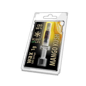 PLANT OF LIFE - Wax Mango Kush - 66% CBD - 0.5ml / 1ml 2