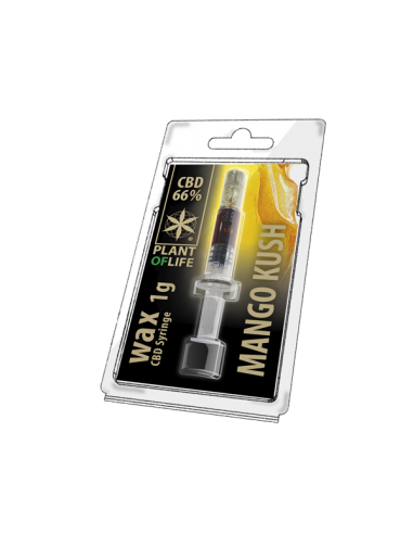 PLANT OF LIFE - Wax Mango Kush - 66% CBD - 0.5ml / 1ml