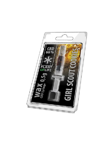 PLANT OF LIFE - Wax Girl Scout Cookies - 66% CBD - 0.5ml