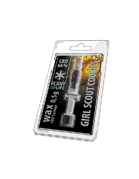 PLANT OF LIFE - Wax Girl Scout Cookies - 66% CBD - 0.5ml