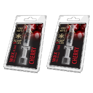 PLANT OF LIFE - Wax Cerise / Cherry - 66% CBD - 0.5ml / 1ml