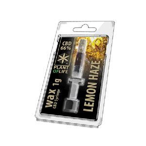 PLANT OF LIFE - Wax Lemon Haze - 66% CBD - 0.5ml / 1ml 2