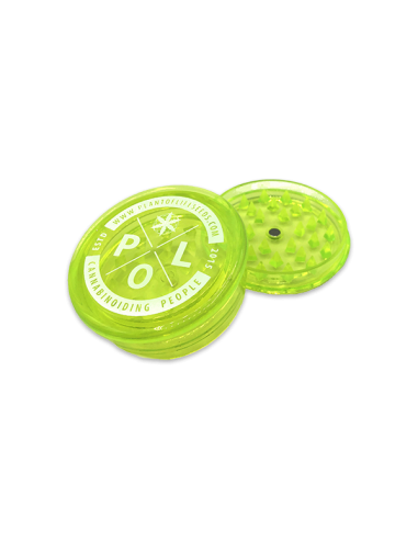 PLANT OF LIFE - Grinder Petit Jaune Logo