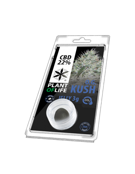 PLANT OF LIFE - Jelly OG Kush - 22% CBD - 3g