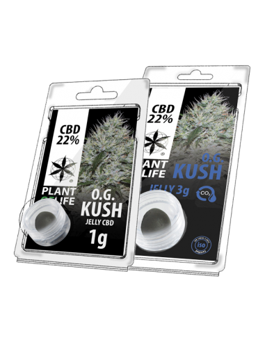 PLANT OF LIFE - Jelly OG Kush - 22% CBD - 1g / 3g