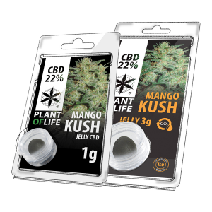 PLANT OF LIFE - Jelly Mango Kush - 22% CBD - 1g / 3g