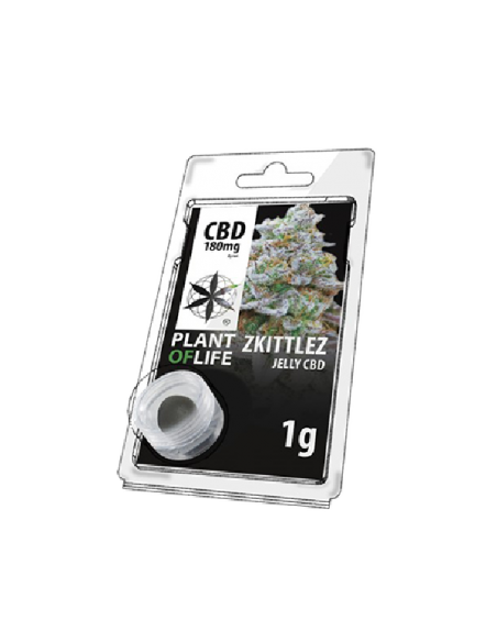 PLANT OF LIFE - Jelly Zkittlez - 180mg CBD - 1g