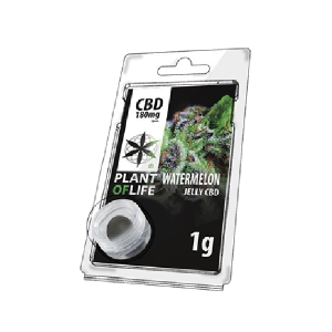 PLANT OF LIFE - Jelly Watermelon Strain - 180mg CBD - 1g