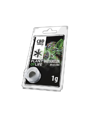 PLANT OF LIFE - Jelly Watermelon Strain - 180mg CBD - 1g