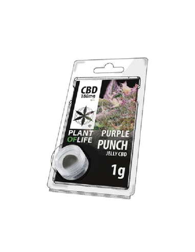 PLANT OF LIFE - Jelly Purple Punch - 180mg CBD - 1g