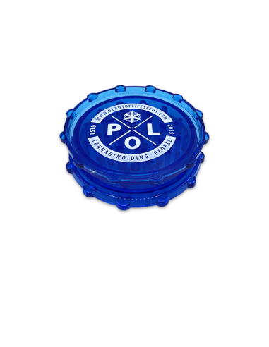 PLANT OF LIFE - Grinder Large Bleu Logo 