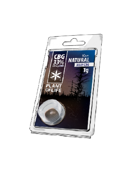 PLANT OF LIFE - Jelly Raw / Natural - 33% CBG