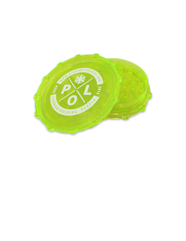 PLANT OF LIFE - Grinder Large Jaune Logo