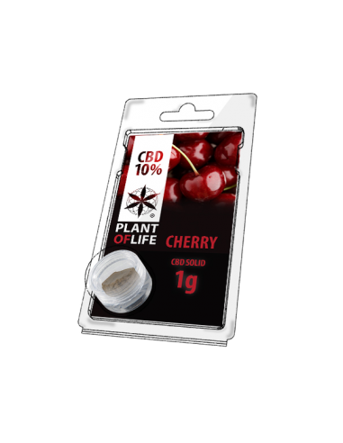 PLANT OF LIFE - Solid Cerise / Cherry - 10% CBD - 1g