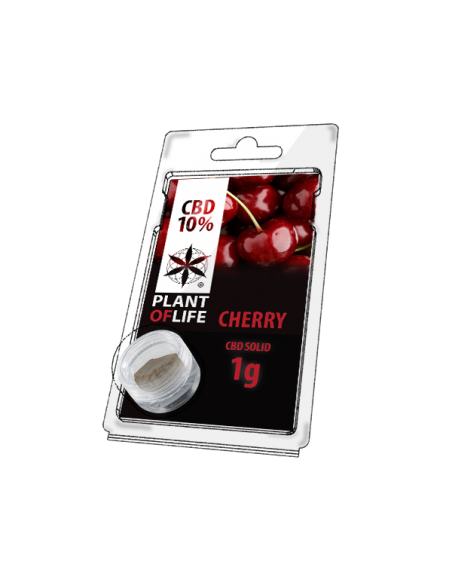 PLANT OF LIFE - Solid Cerise / Cherry - 10% CBD - 1g