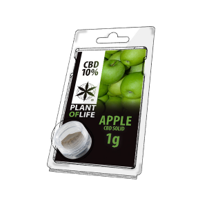 PLANT OF LIFE - Solid Pomme / Apple - 10% CBD - 1g