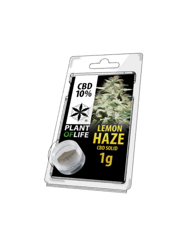 PLANT OF LIFE - Solid Lemon Haze - 10% CBD - 1g