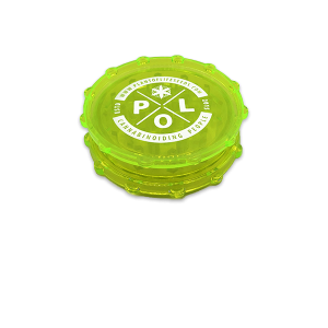PLANT OF LIFE - Grinder Large Jaune Logo 2
