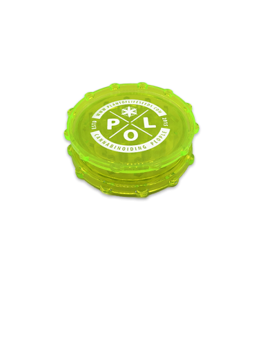PLANT OF LIFE - Grinder Large Jaune Logo 