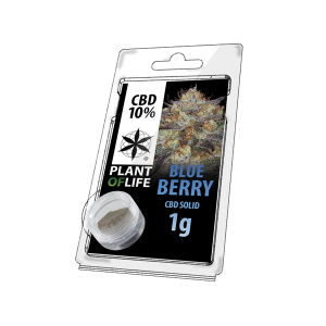 PLANT OF LIFE - Solid Blueberry - 10% CBD - 1g