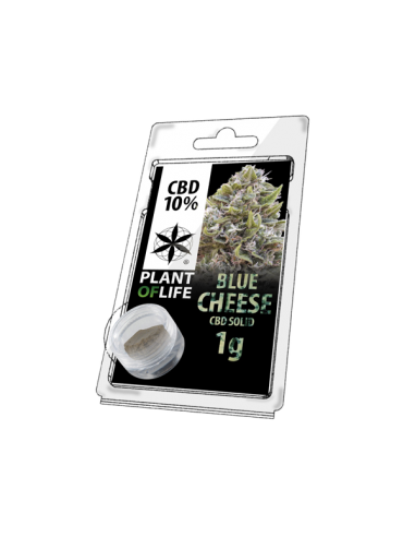 PLANT OF LIFE - Solid Blue Cheese - 10% CBD - 1g