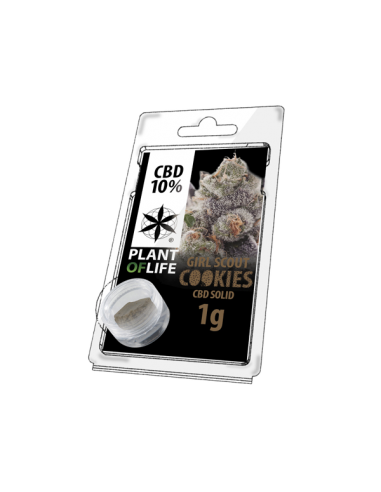 PLANT OF LIFE - Solid Girl Scout Cookies 10% CBD - 1g