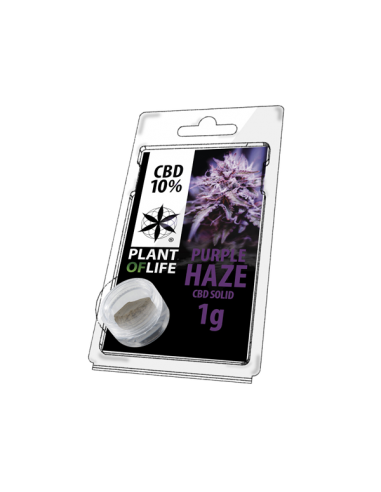 PLANT OF LIFE - Solid Purple Haze - 10% CBD - 1g