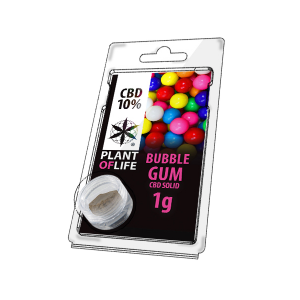PLANT OF LIFE - Solid Bubblegum - 10% CBD - 1g