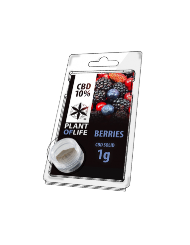 PLANT OF LIFE - Solid Fruits des bois / Berries - 10% CBD - 1g