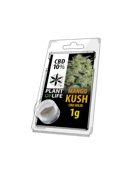 PLANT OF LIFE - Solid Mango Kush - 10% CBD - 1g