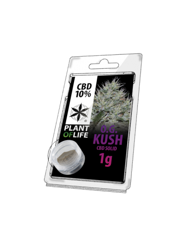 PLANT OF LIFE - Solid OG Kush - 10% CBD - 1g