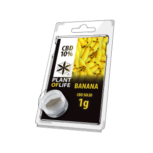 PLANT OF LIFE - Solid Banane / Banana - 10% CBD - 1g