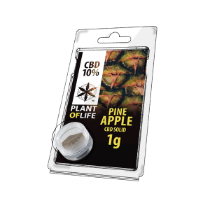 PLANT OF LIFE - Solid Ananas / Pineapple - 10% CBD - 1g