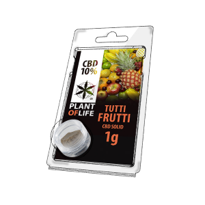 PLANT OF LIFE - Solid Multifruits / Tuttifrutti - 10% CBD - 1g