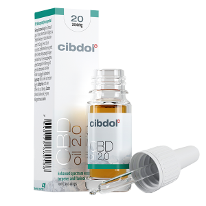 CIBDOL - Huile au CBD 2.0 - 20% (2000mg CBD) 2