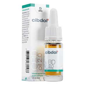 BLACK FRIDAY -20% CIBDOL - Huile au CBD 2.0 - 5% (500mg CBD) 2