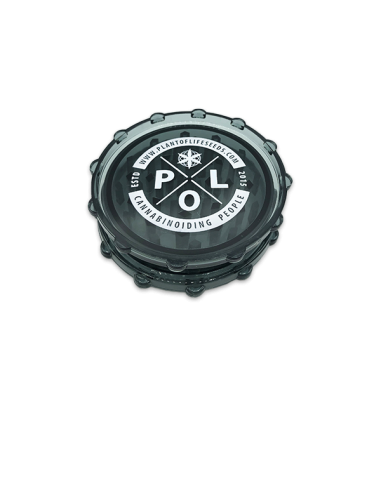 PLANT OF LIFE - Grinder Large Noir Logo 