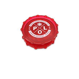 PLANT OF LIFE - Grinder Large Rouge Logo  2