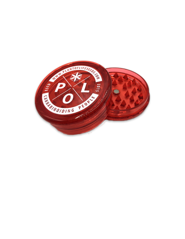 PLANT OF LIFE - Grinder Petit Rouge Logo 