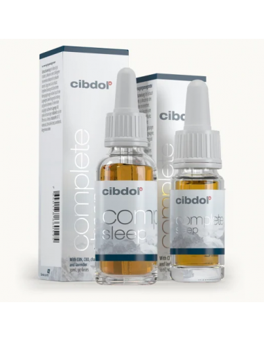 CIBDOL - Complete Sleep - CBD, CBN, Camomille et Lavande - 10ml/30ml