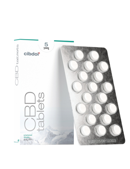 CIBDOL - Comprimés au CBD - 5% - 500mg