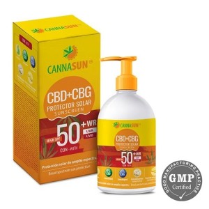 PLANT OF LIFE - Cannasun - Protection solaire 50SPF + CBD + CBG - 150ml