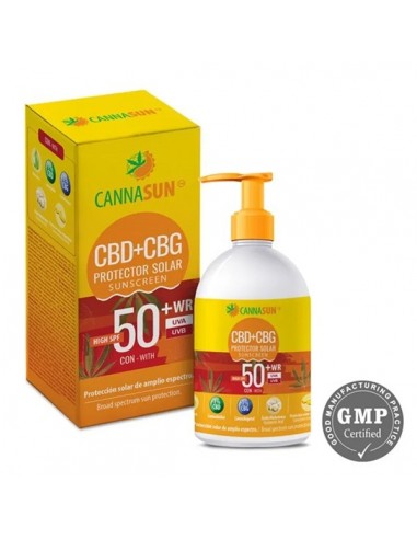 PLANT OF LIFE - Cannasun - Protection solaire 50SPF + CBD + CBG - 150ml