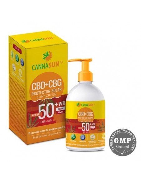 PLANT OF LIFE - Cannasun - Protection solaire 50SPF + CBD + CBG - 150ml