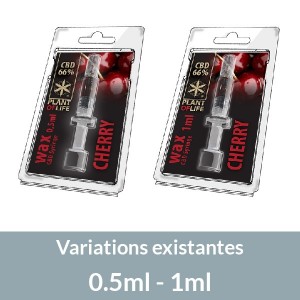 PLANT OF LIFE - Wax Cerise / Cherry - 66% CBD - 0.5ml / 1ml 2
